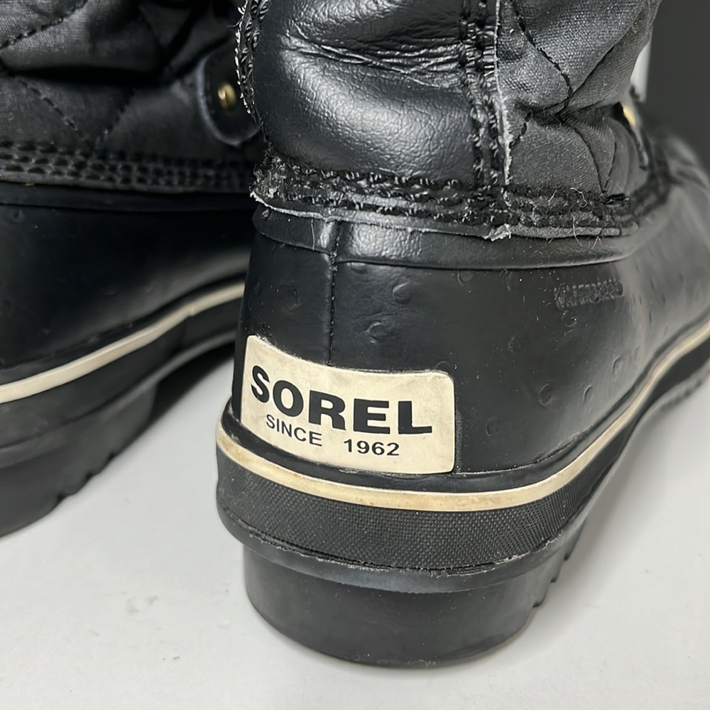 Sorel Tofino ll Coated Canvas Fur Lace
Up Winter Boots Women's Size 6.5 EU 38 - Picture 5 of 16